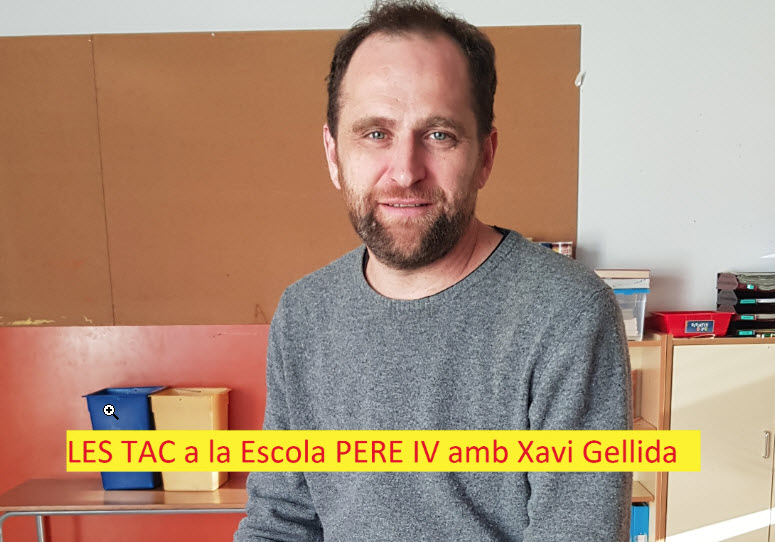 Entrevista a Xavi Gellida, coordinador TAC a la Escola Pere IV